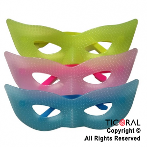 ANTEOJO ANTIFAZ FLUO PASTEL x 12